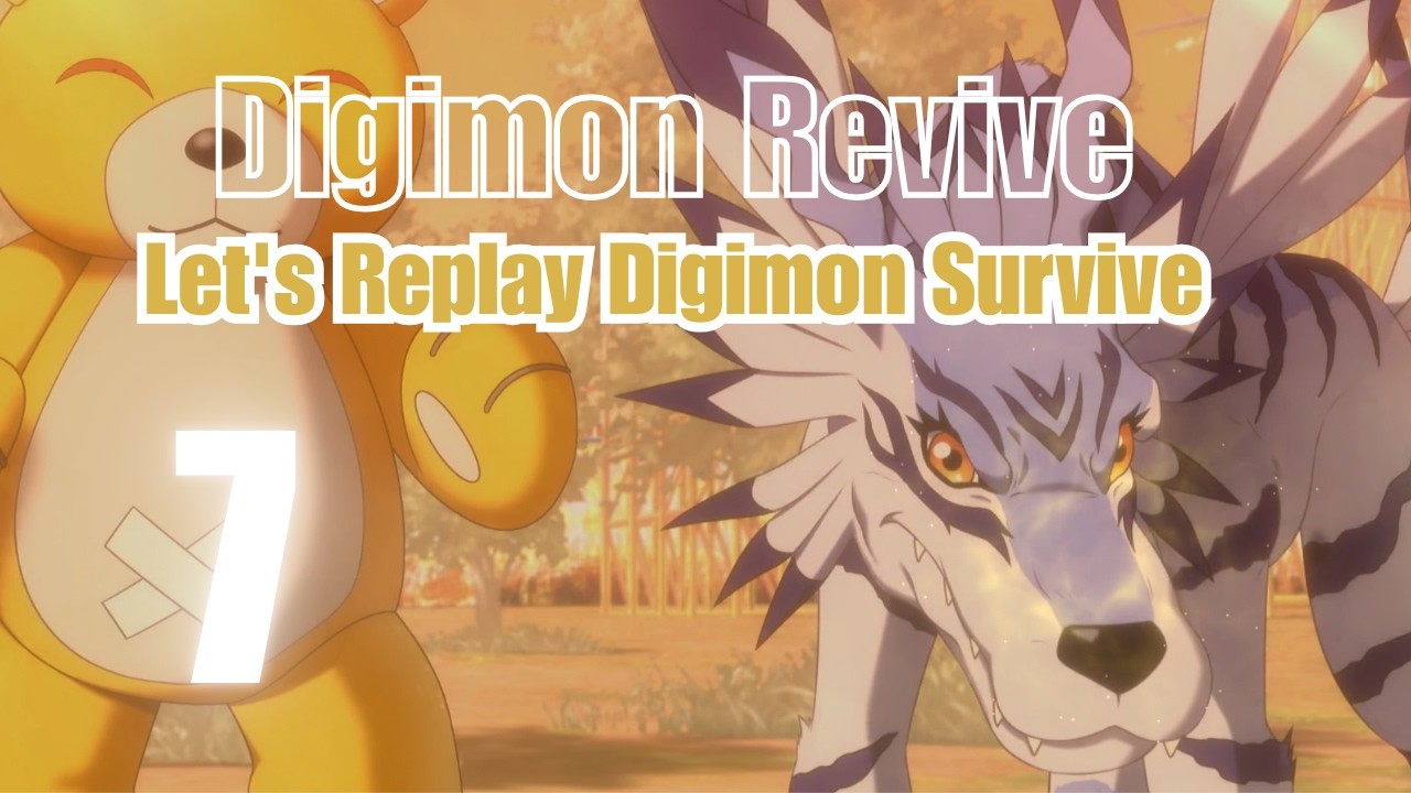 Garurumon be so fr right now // Digimon Survive Playthrough, 2nd run // pt. 7