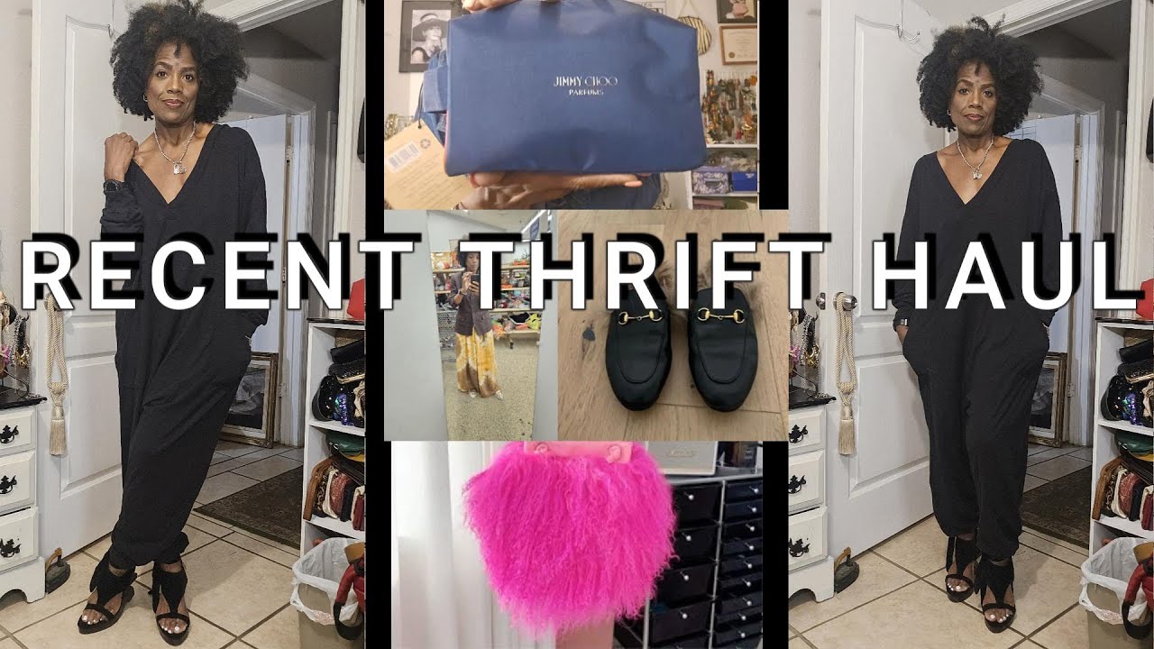 RECENT THRIFT HAUL