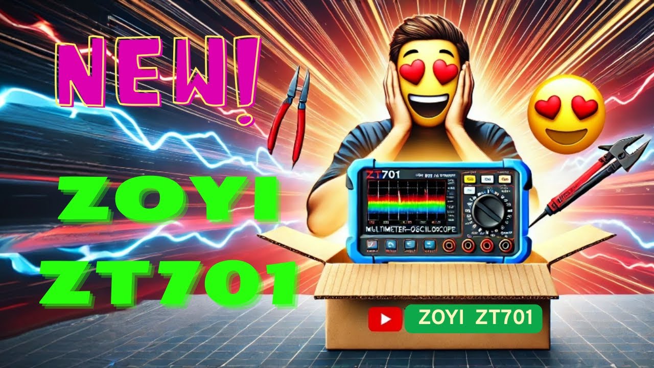 Мультиметр-осцилограф ZOYI ZT-701