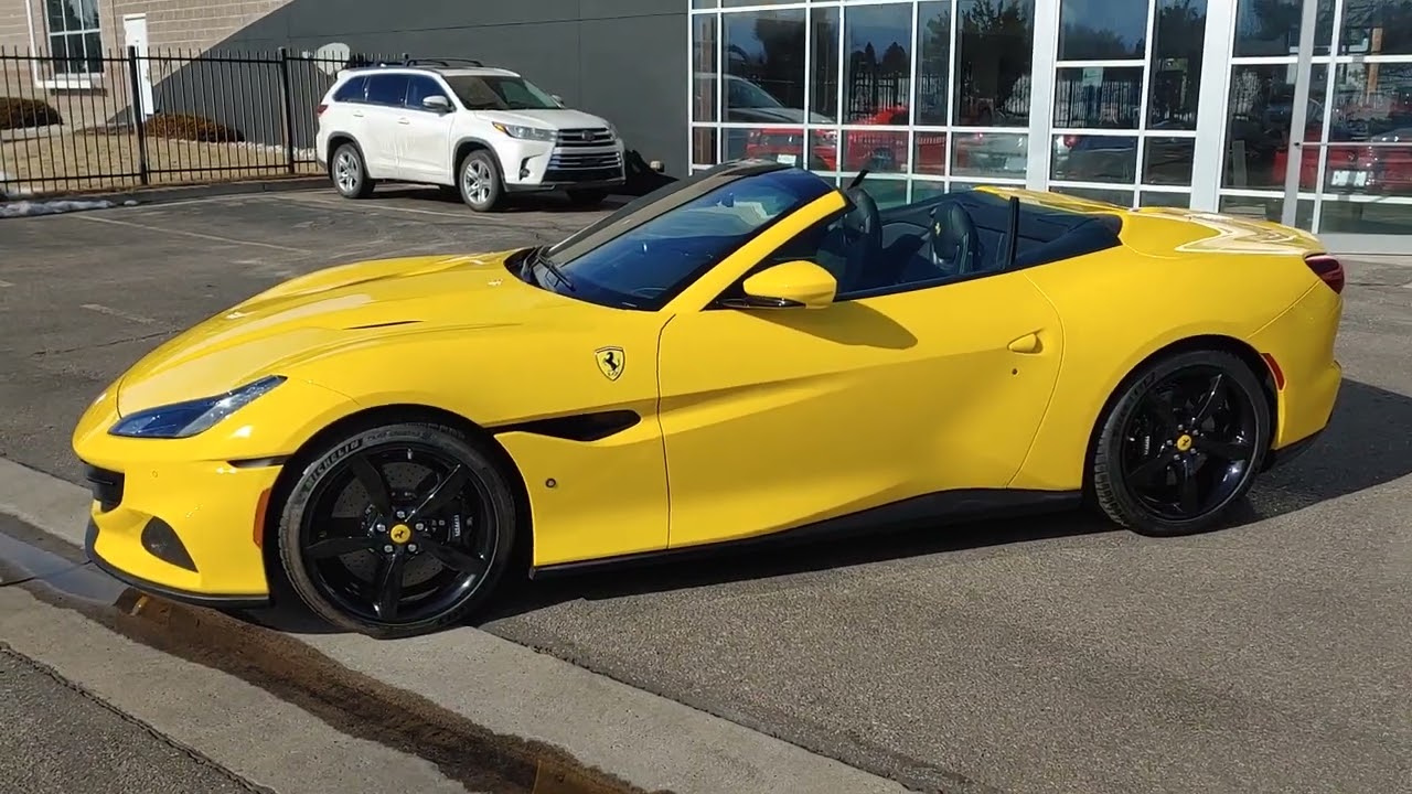 2022 Ferrari Portofino M in Giallo Modena