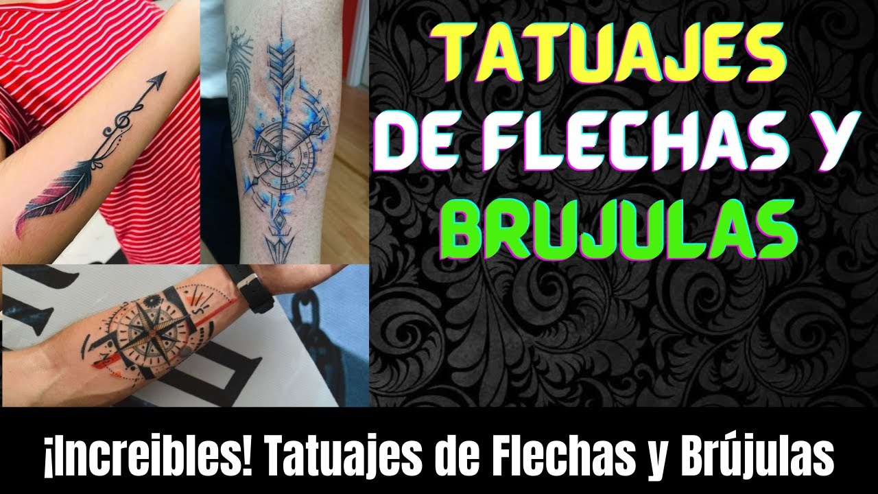 ¡Asombrosos! TATUAJES de FLECHAS y BRÚJULAS / Golden Tattoo