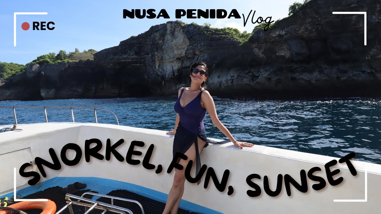 Solo Snorkeling & Sunset Dinner: The Perfect Day in Nusa Penida (Bali Vlog)