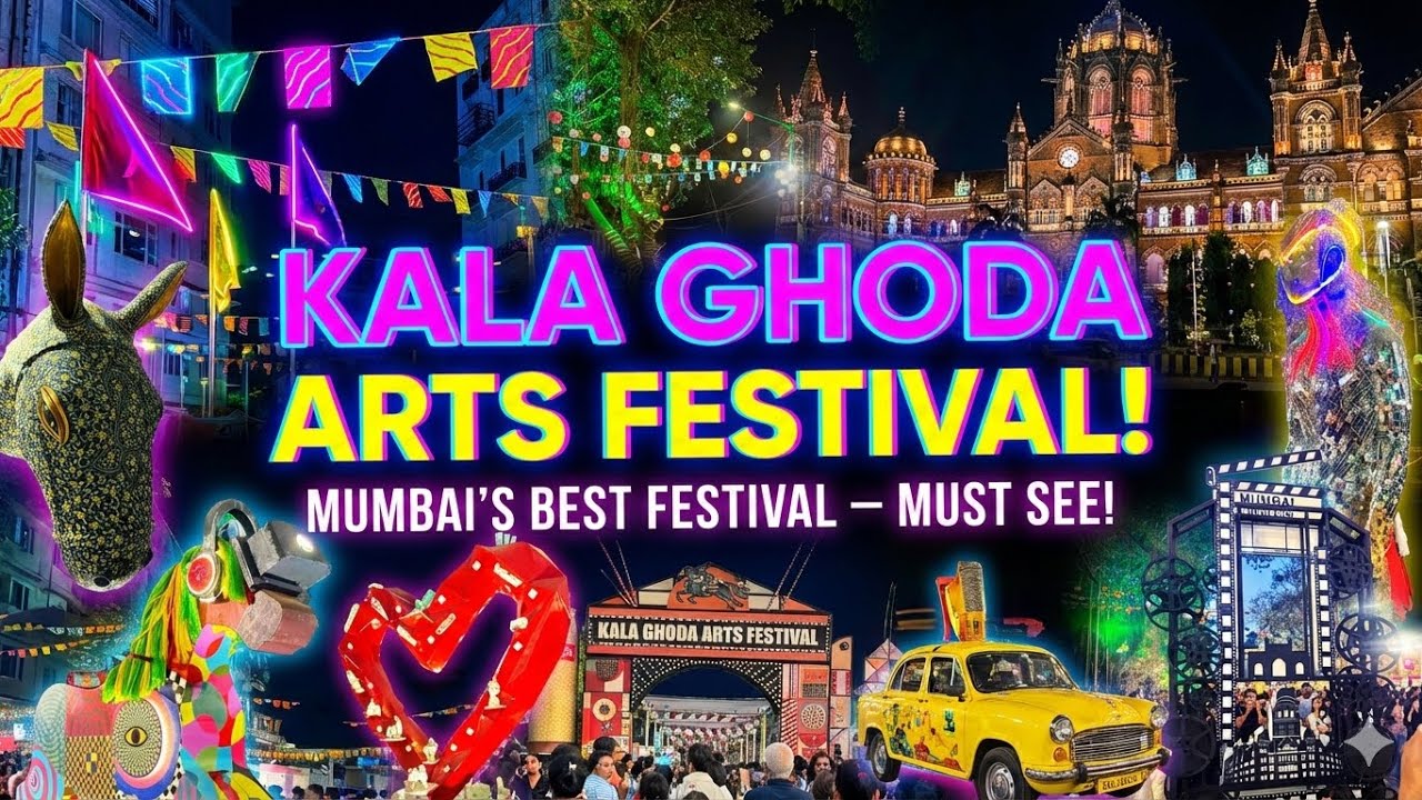 Kala Ghoda Arts Festival 2026 🎨✨ | Mumbai’s Most Colorful Cultural Festival (Full Tour)