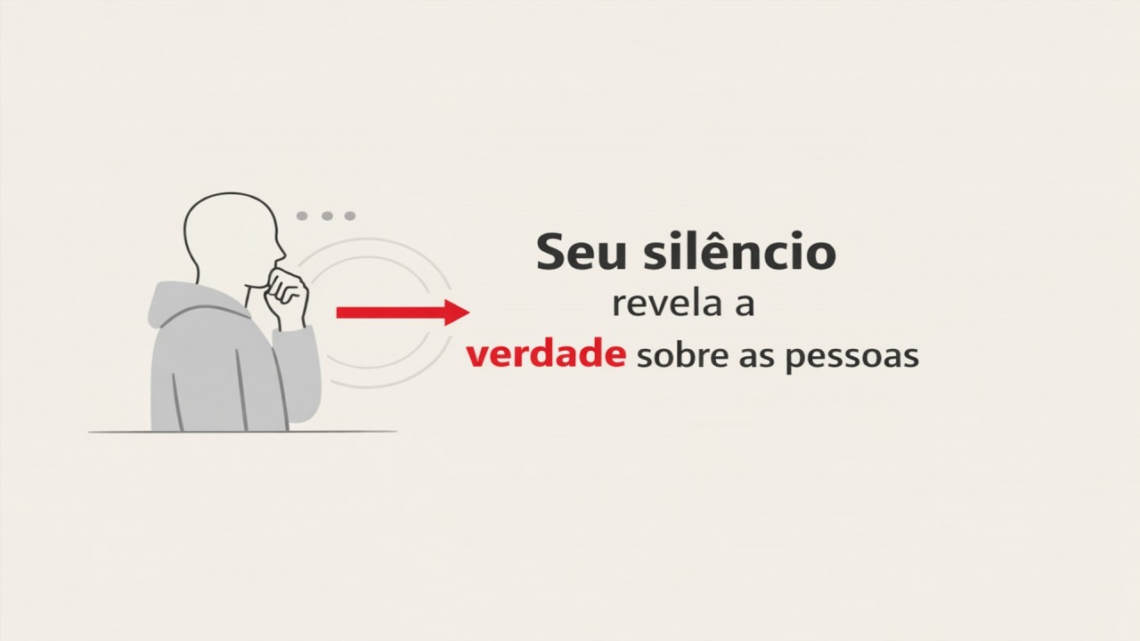 Por que seu silêncio revela a verdade sobre as pessoas