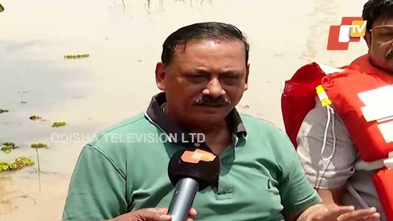 Crops severely affected due to floodwater in Banki, says former Banki MLA Prabhat Tripathy