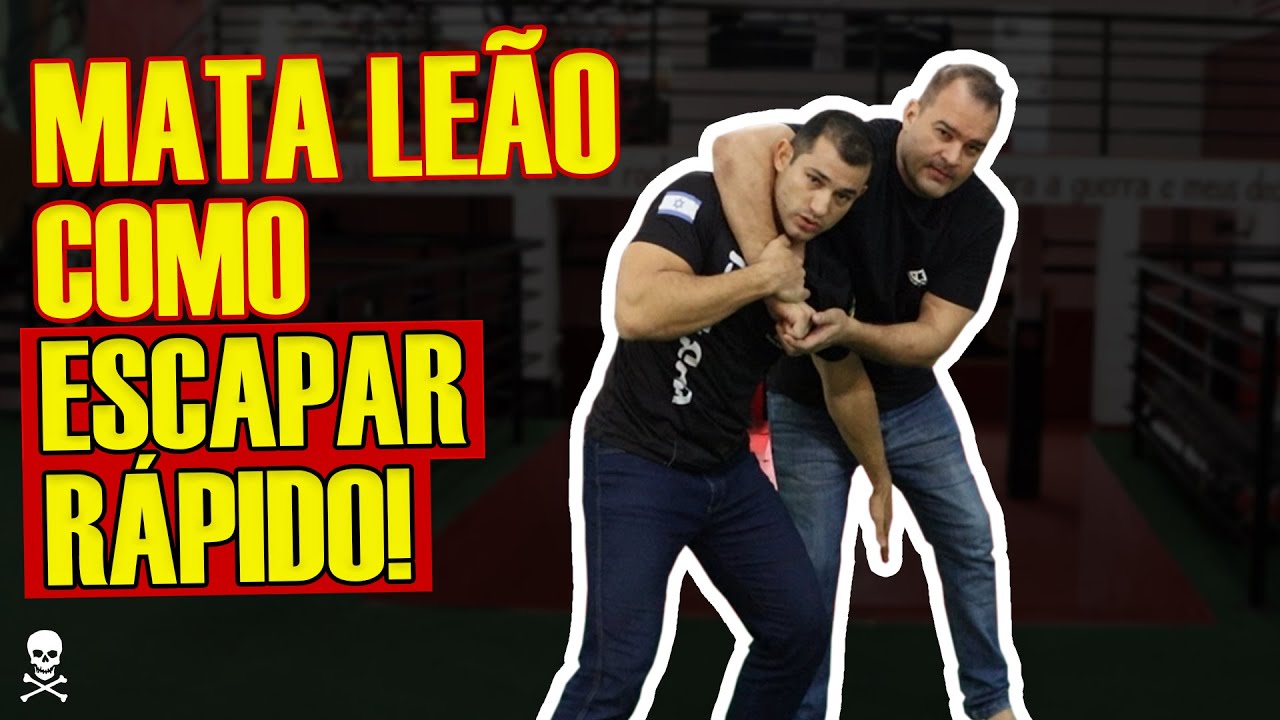 DEFESA DE MATA LEÃO (ESTRANGULAMENTO) KRAV MAGA X JIU JITSU #760