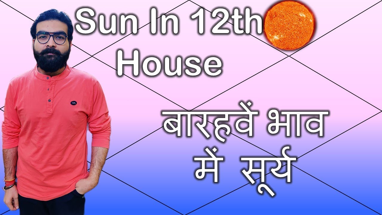 बारहवें भाव में सूर्य | Sun in 12th House | Vedic Astrology