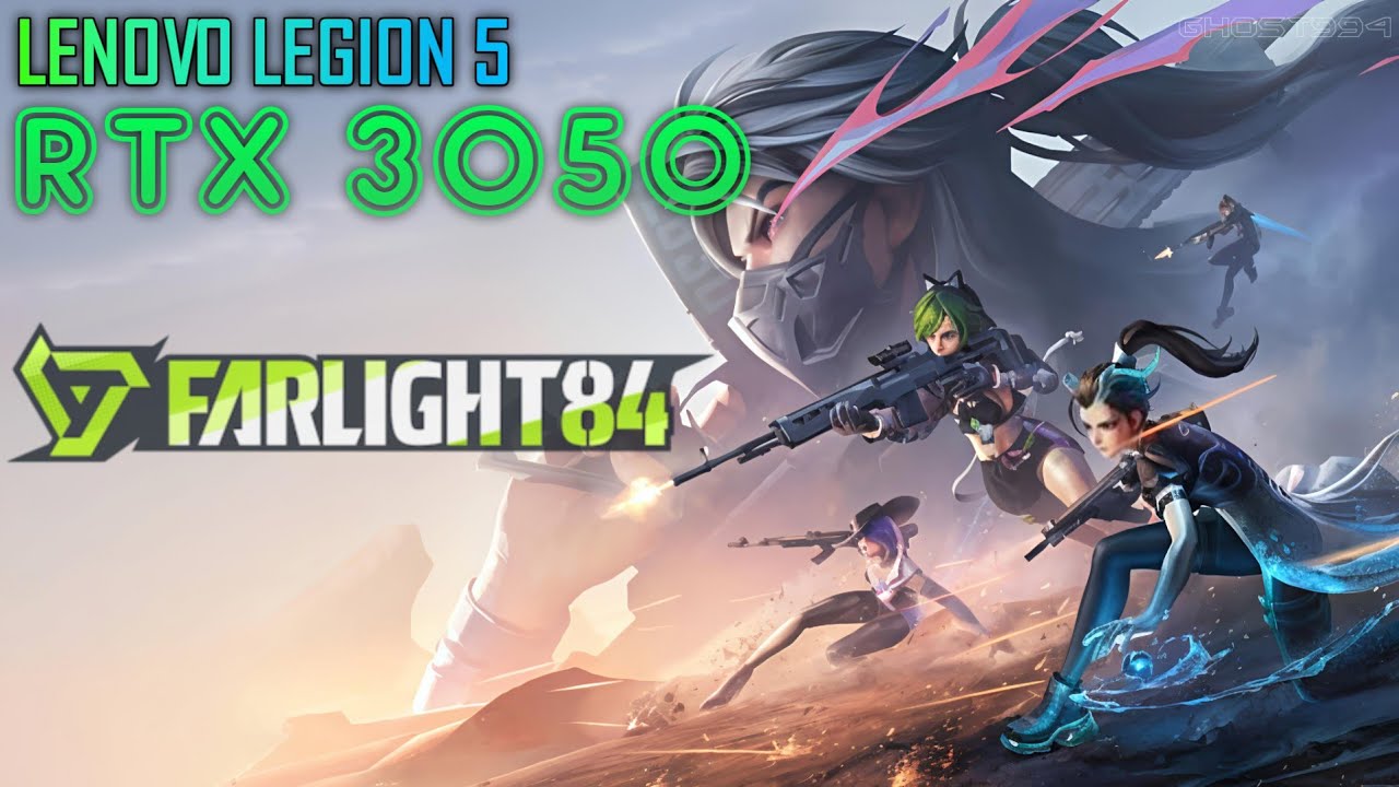 Farlight 84 - RTX 3050 4GB | i5-10500H | Lenovo Legion 5 | Gameplay | Benchmark