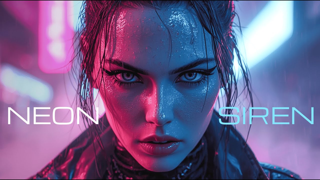 NEON SIREN // Cyberpunk Techno Mix • Dark Synthwave • Neon Noir Energy