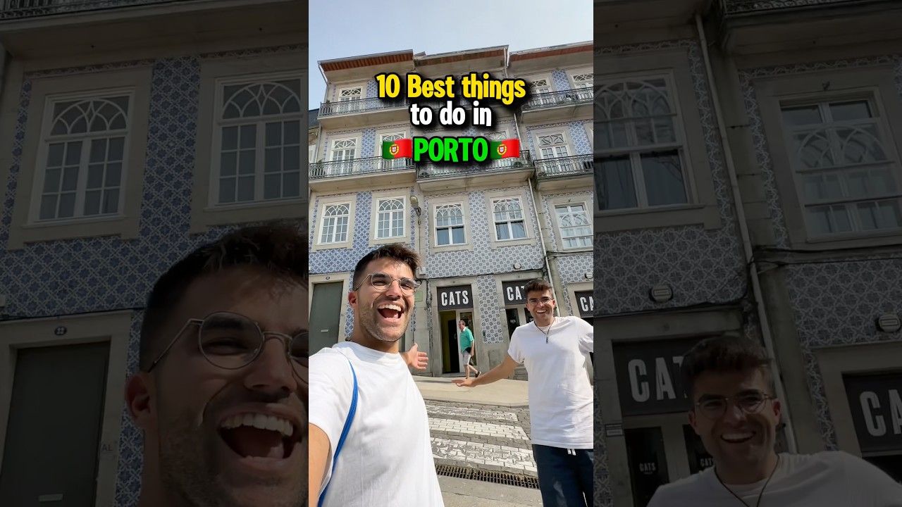 The 10 Best things to do in Porto 🇵🇹👀 #porto #portugal #travel