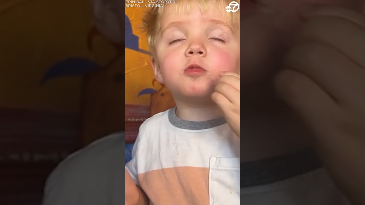 Little boy experiences 'food-induced euphoria' when trying cheese dip at Mexican restaurant
