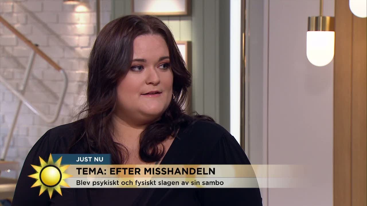 Misshandlades av sin pojkvän 