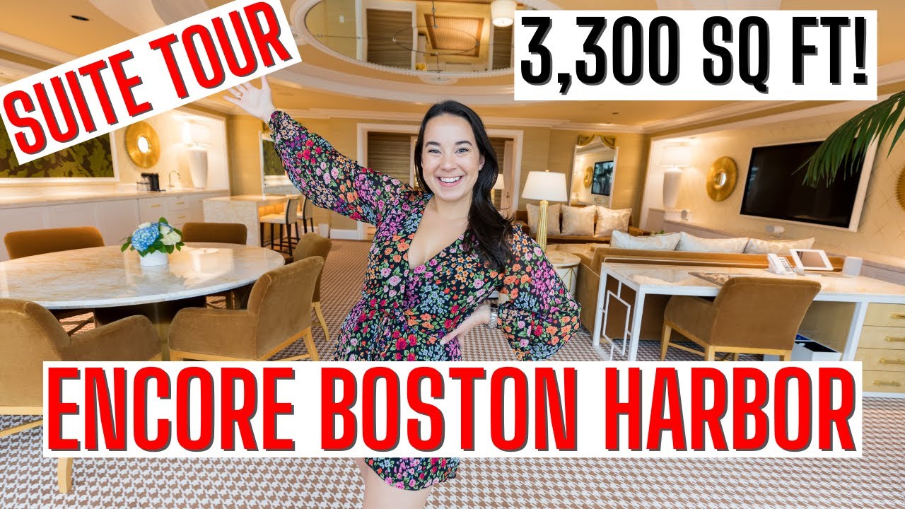 Luxury Suite Tour at Encore Boston Harbor Hotel - 2 Bedroom Residence - JQLouise Hotel Tour