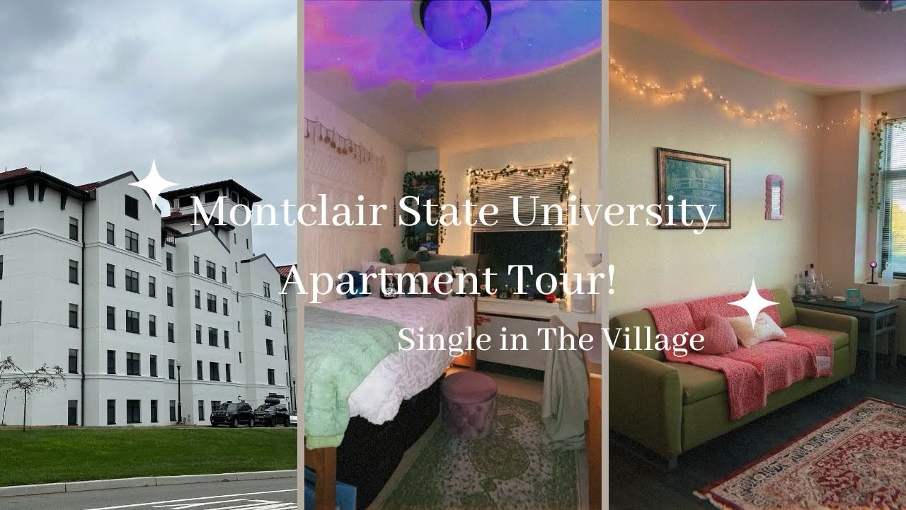 Montclair State University: The Village, Count Basie Hall Single Room Apartment Tour!!!