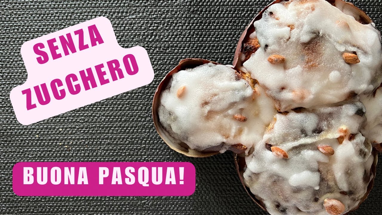 Colomba Pasquale senza zucchero