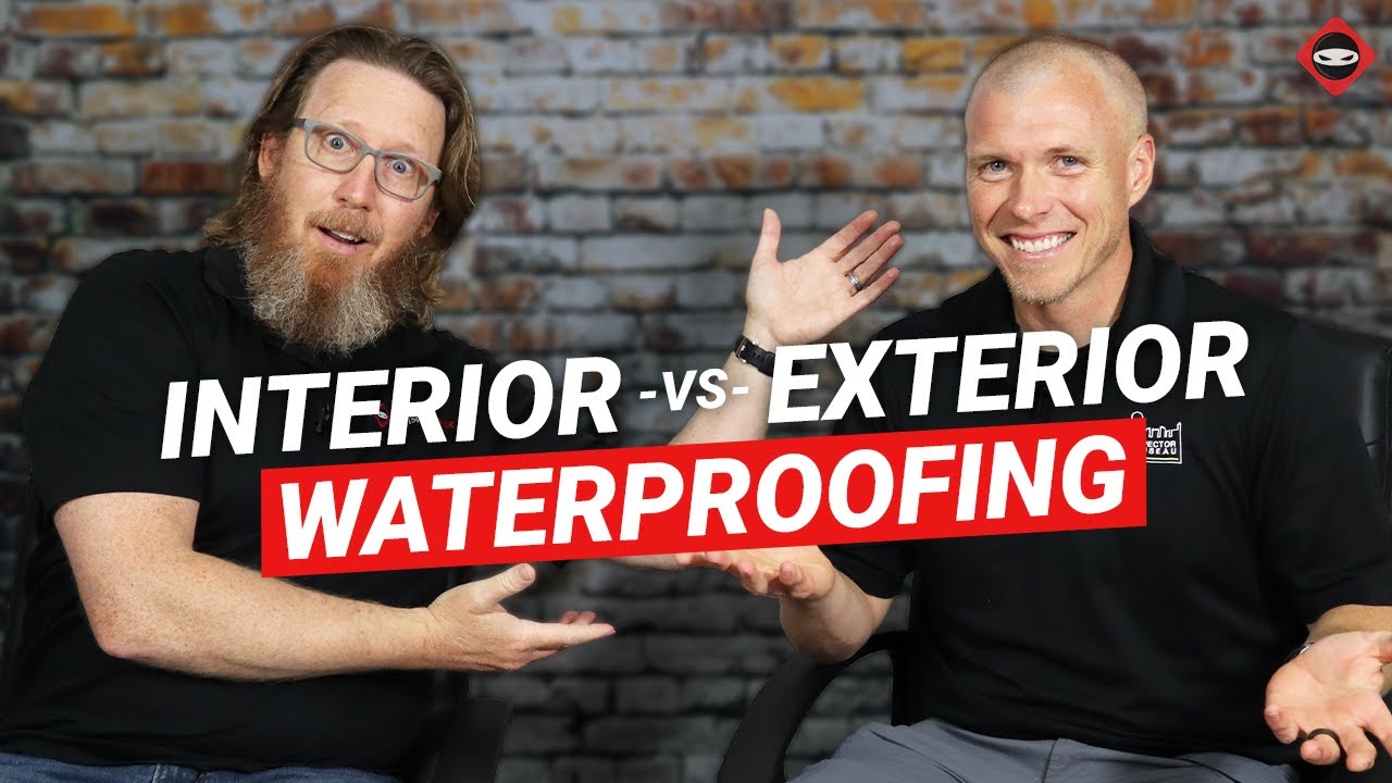 Best Ways to Fix Foundation Flooding Interior vs Exterior Waterproofing Solutions w Dusty Jameson