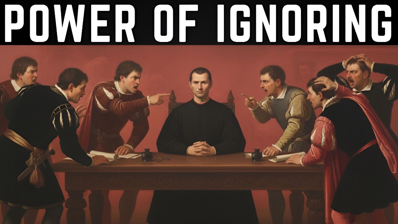Art Of Ignoring People! Most Ruthless Power | Machiavelli's Dark Psychology Tricks