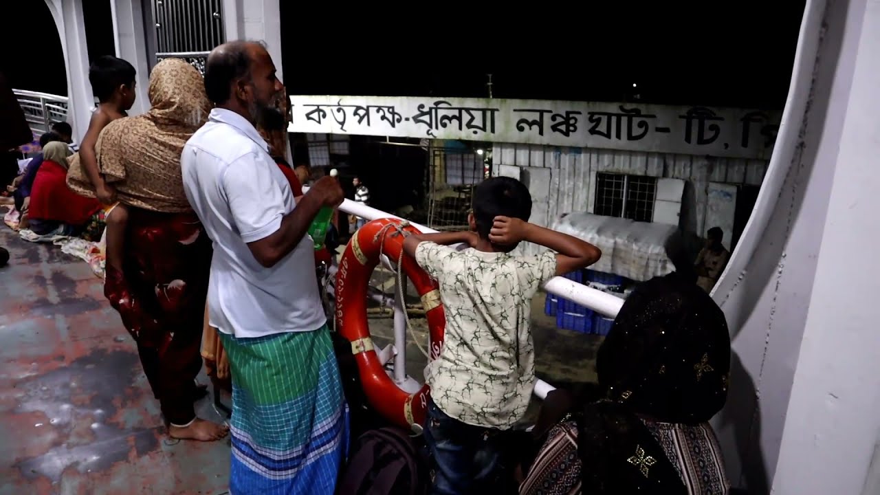 ঢাকা টু কালাইয়া(বাউফল) ভায়া ধুলিয়া, দীঘিরপাড়, নুরাইনপুর, নিমদী, এমভি ঈগল-৫, Launch Journey