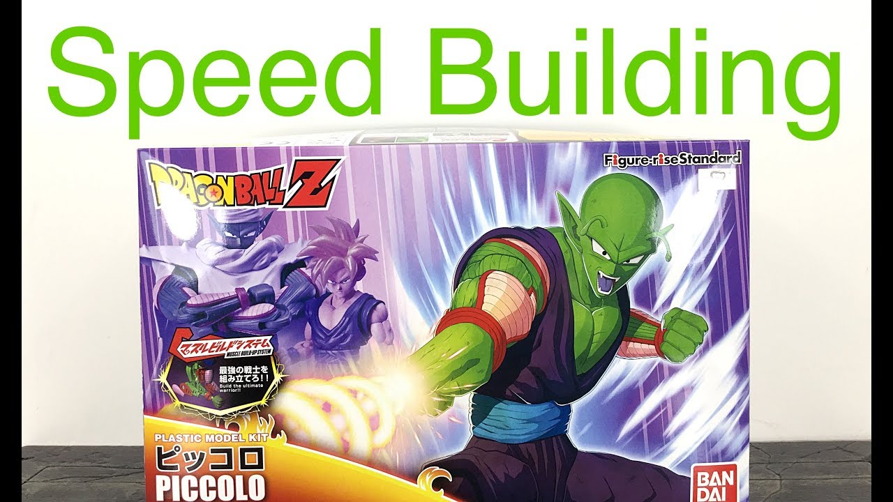 Model Kit Speed Building #10 Bandai Dragon Ball Z Figure Rise Standard PICCOLO Model Kit
