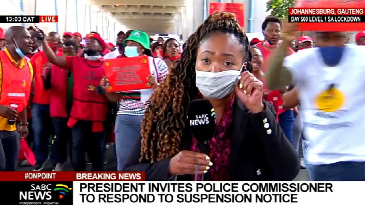 Cosatu Strike | Workers march to Gauteng Premier's office, Mineral's Council of South Africa