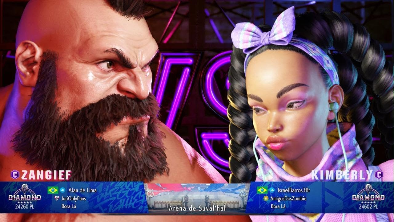 RUMO AO MASTER / AlanDeLima (Zagief) VS Israelbarros3Br (Kimberly) - Street Fighter 6