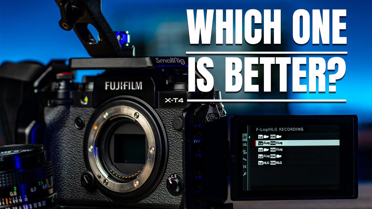 FUJIFILM XT4:  F LOG or HLG???