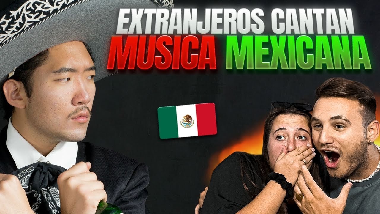 🇲🇽 EXTRANJEROS CANTAN MÚSICA MEXICANA en SUS PAÍSES y SORPENDEN al MUNDO 🌍😍 **increíble**