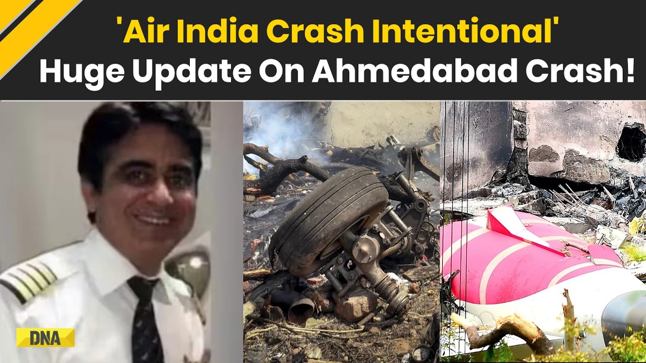 Air India Crash Intentional, Pilot Cut Fuel Switch? Bombshell Revelation On Ahmedabad Plane Crash!