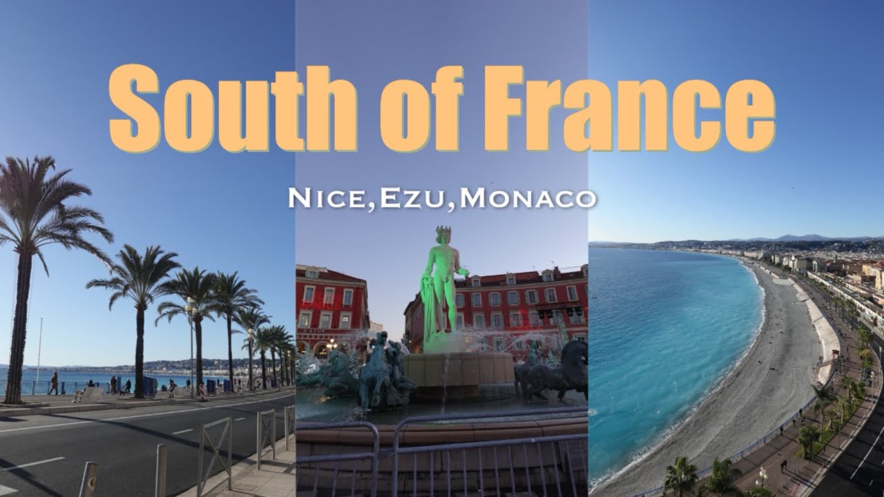 【南フランス🇫🇷】 3日間でニース・エズ・モナコを巡る母娘旅行👭✈️ 