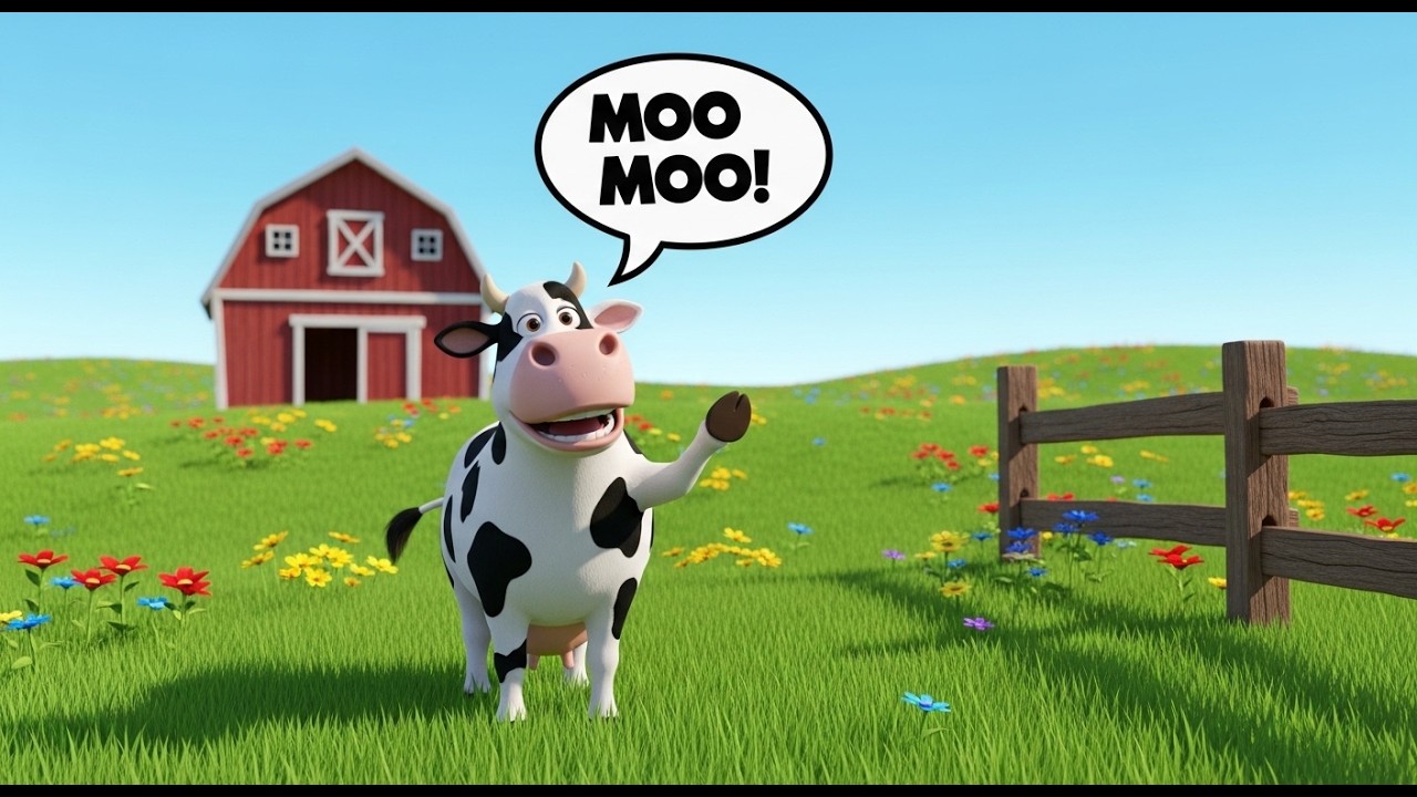 Old MacDonald Had a Farm | Classic Farm Animal Song for Kids | Preschool Sing Along