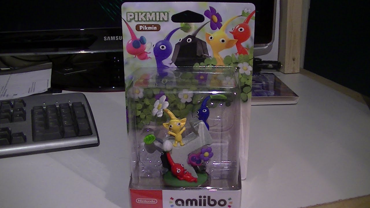 AMIIBO PIKMIN UNBOXING