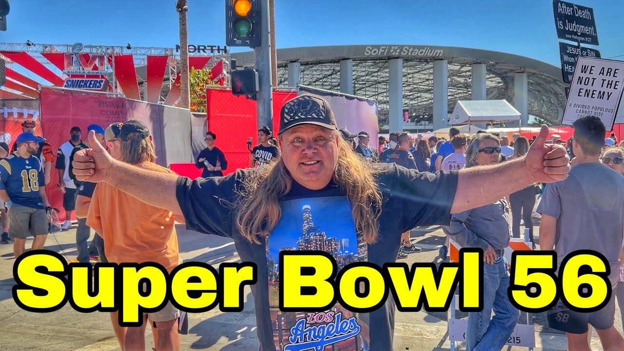 Super Bowl 56 in Inglewood California