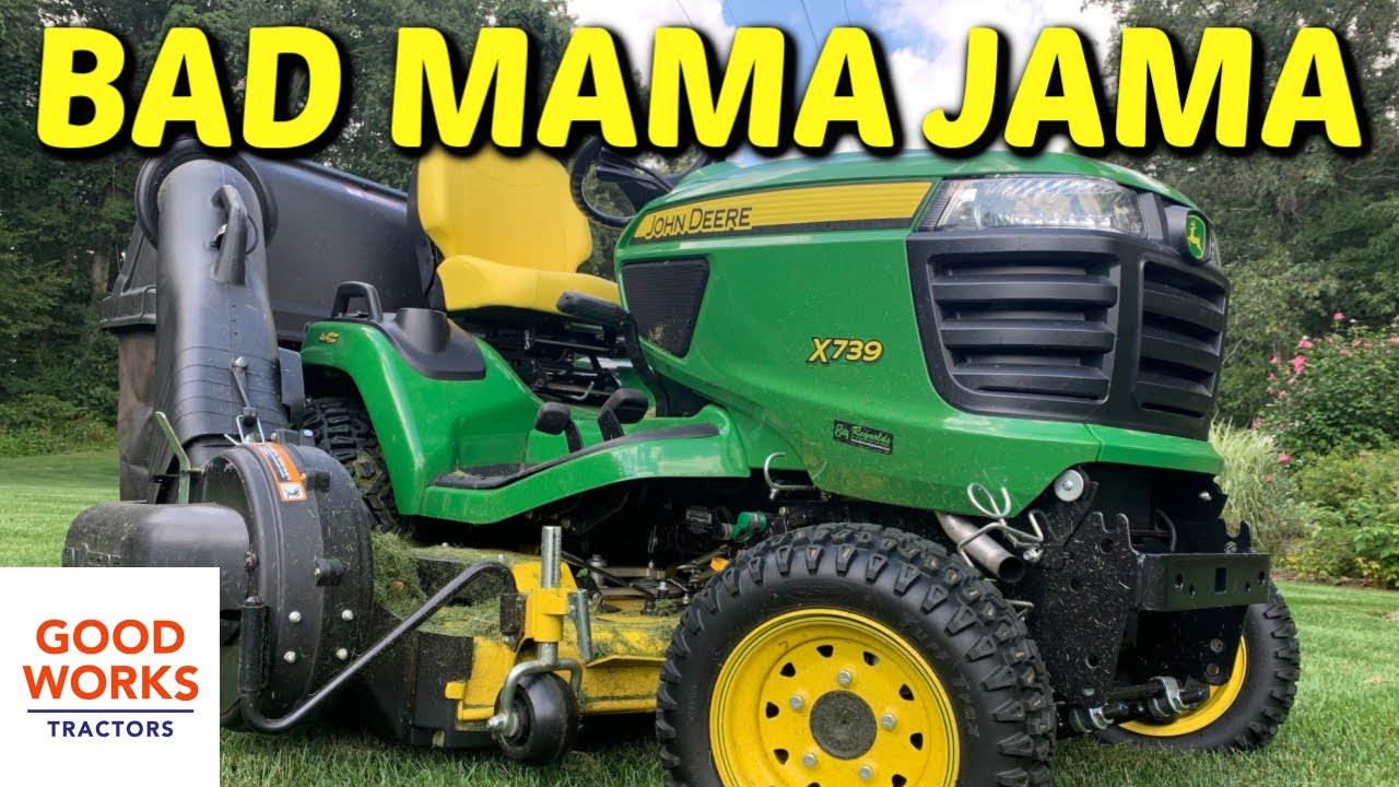 The Baddest Garden Tractor Available! Finally, The Return Of My Long Lost John Deere x739! So Happy!