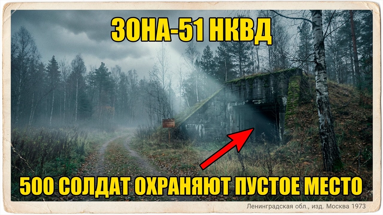 ЗОНА-51 НКВД: Что Нашли в Бункере Под Ленинградом? 500 Солдат Охраняют Пустое Место