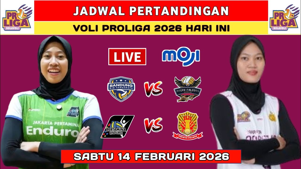 Proliga 2026 Live Hari Ini - Klasemen Proliga 2026 - Jadwal Proliga 2026 - Top Skor Proliga 2026