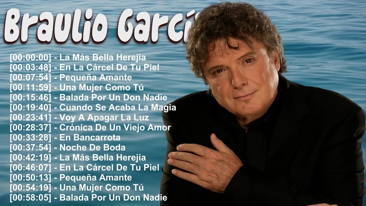 Braulio García Greatest Hits – Full Romantic Album – En Bancarrota, Pequeña Amante