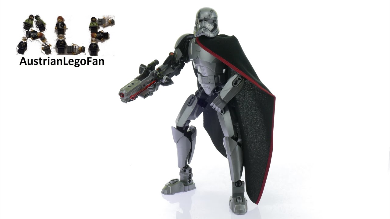 Lego Star Wars 75118 Kapitan Phasma&trade; - Lego Speed Build Review