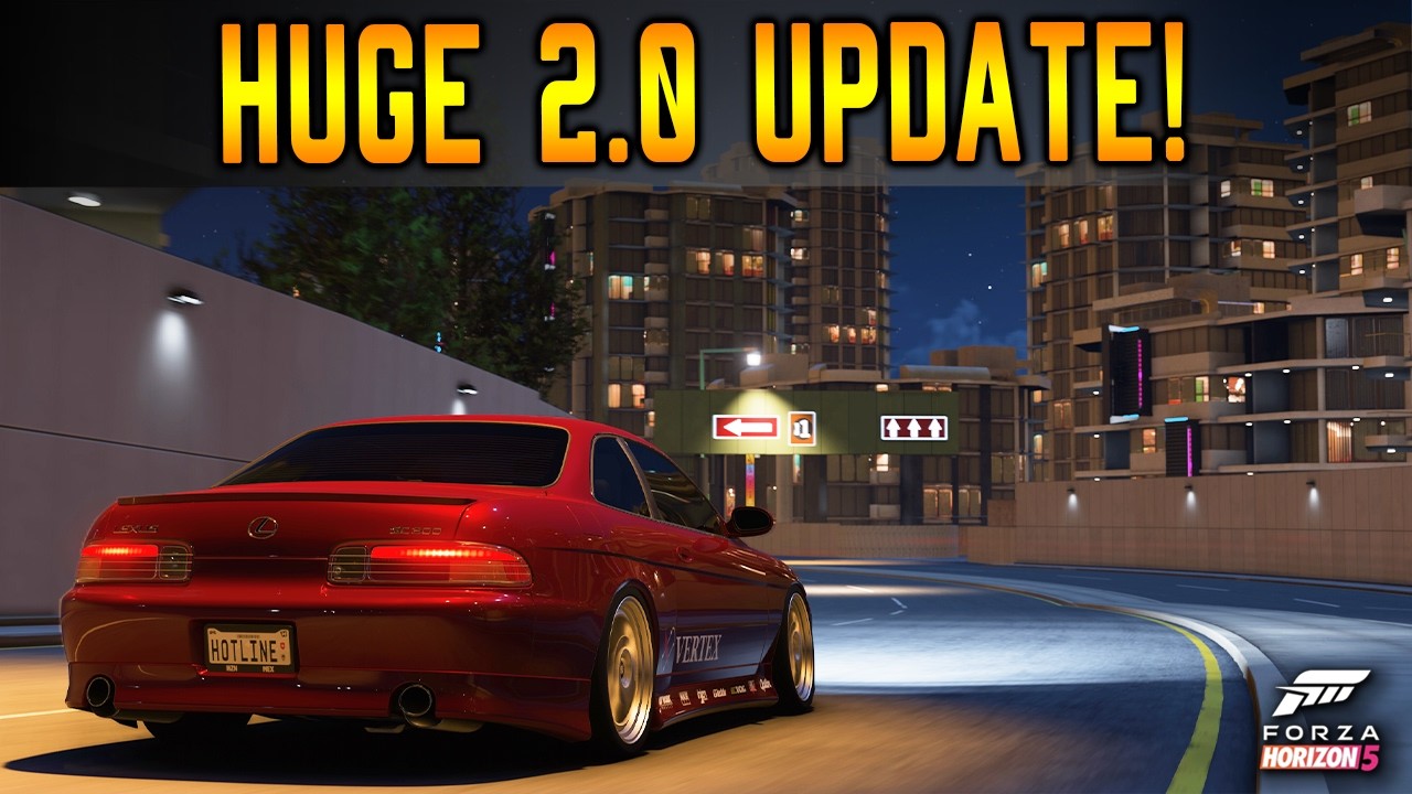 FH5's Hoshido City Just Got a BIG Upgrade! | Japanese Touge + City + Highway Free Roam