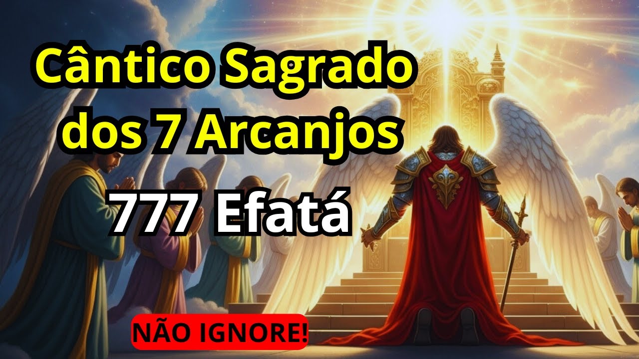 Ouça Este Cântico Aos 7 Arcanjos e Sinta a Presença Divina ⚔️ 777
