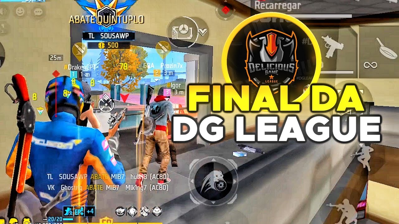 FINAL - DG LEAGUE😤IPhone XR💚HIGHLIGHTS EM CAMPEONATOS DE FREE FIRE💚