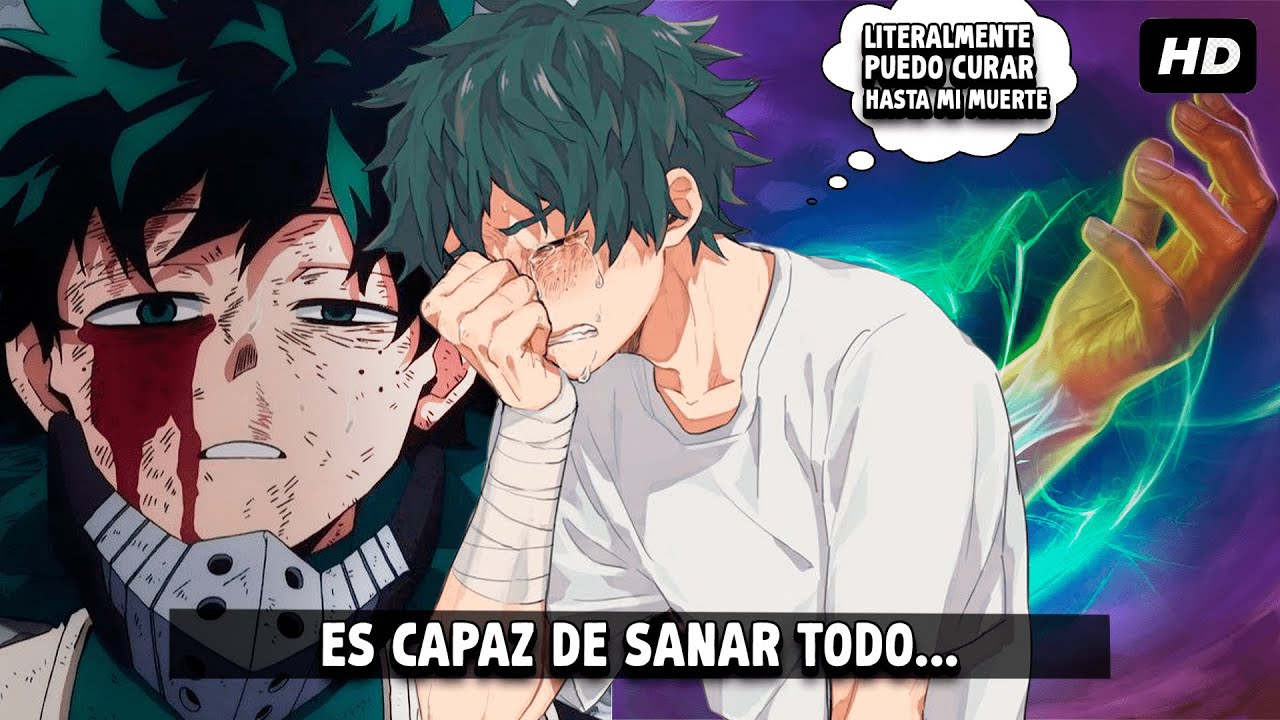 QHPS izuku Tenia Quirk Que Le Permitia Curarse De Cualquier Herida?