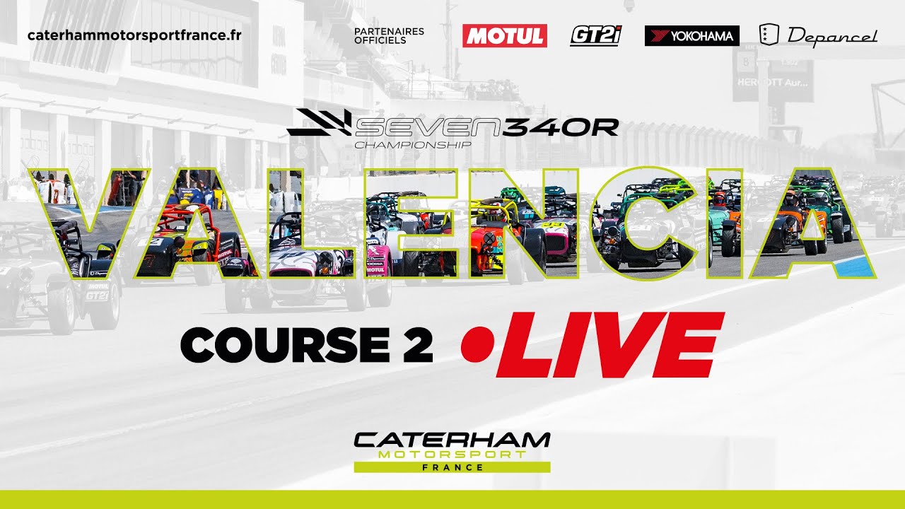 CATERHAM MOTORSPORT FRANCE 340R - LIVE VALENCIA COURSE 2