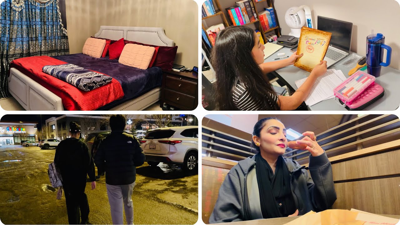 Bedroom tour | Slippery road per dangerous walk | Winter ki mushkilaat | Mom ki Life kitni easy ha?