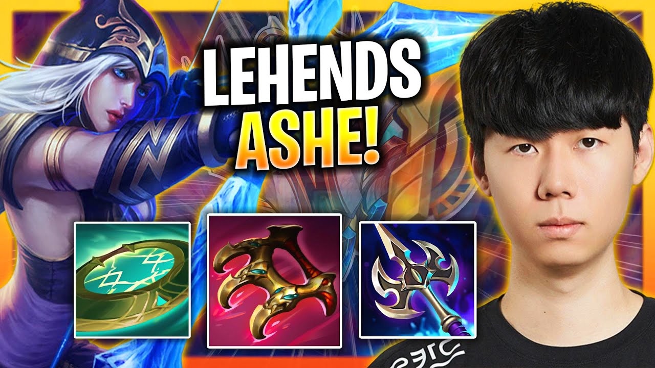 LEHENDS IS A GOD WITH ASHE! | GEN Lehends Plays Ashe Support vs Lulu!  Season 2024