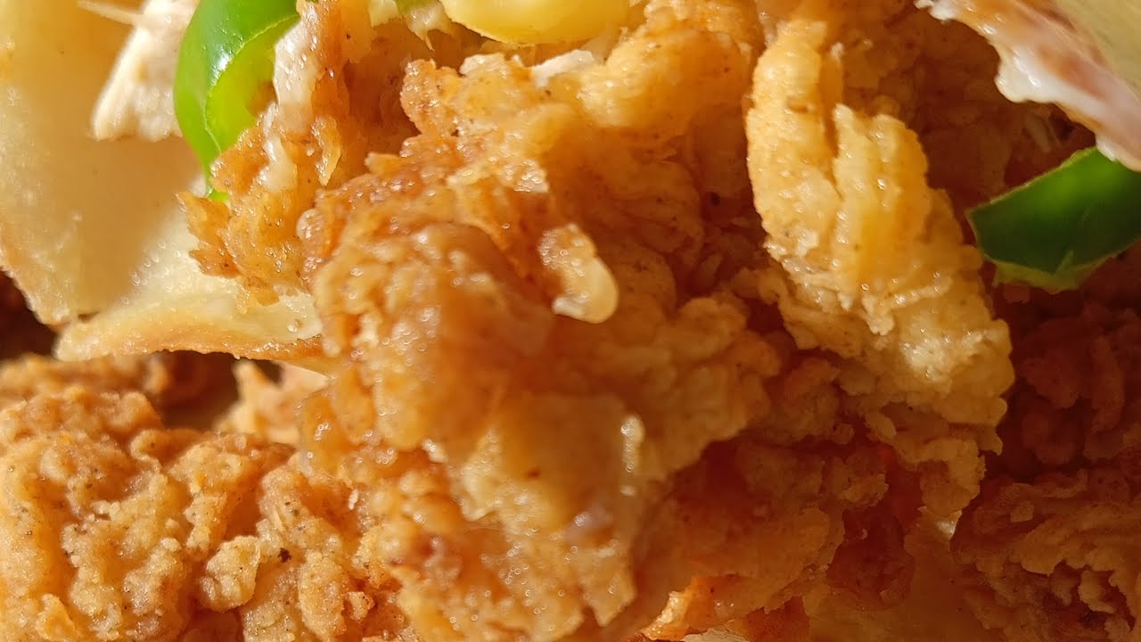 ​سر بانيه المطاعم المقرمش 🍗 بتبيلة سرية لا تقاوم! #بانيه #وصفات_سهلة #cooking​بانيه ذهبي مقرمش 💥