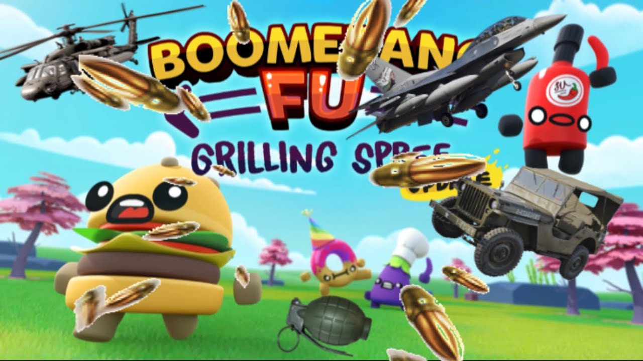 This is the most chaotic gameplay of Boomerang Fu! ( Grilling Spree update)