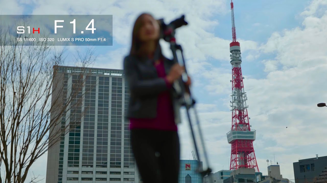 Panasonic S1H vs. GH5 / 4k Dynamic Range and Bokeh Quality Test / Tokyo Tower