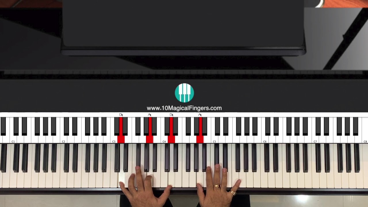 Kaise Hua (Kabir Singh) | Piano/Keyboard Tutorial | www.10MagicalFingers.com