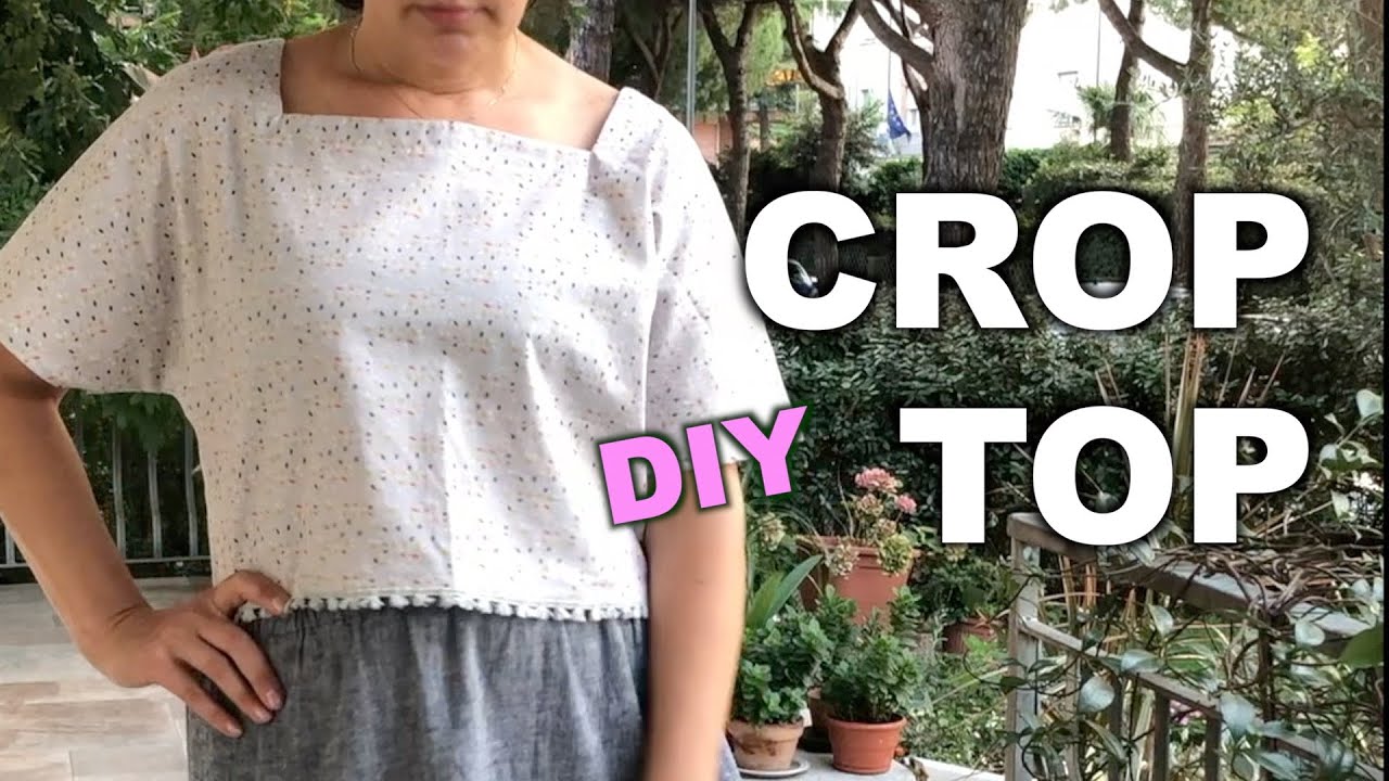 Crop Top con scollatura squadrata | DIY | Modello n. 4A, Burda Easy n.2/2020