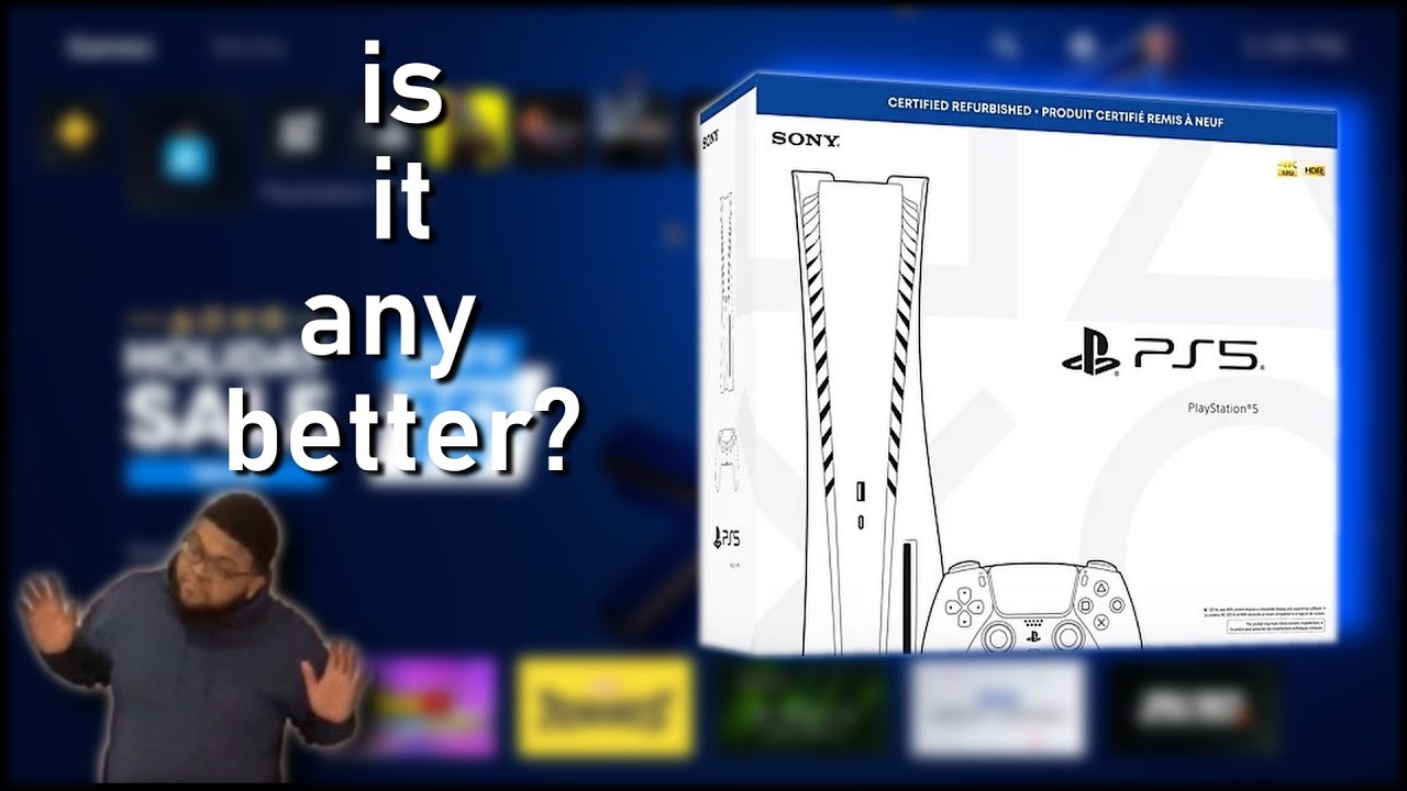 Распаковка восстановленной консоли PS5 от Sony! — Стоит ли её покупать?!